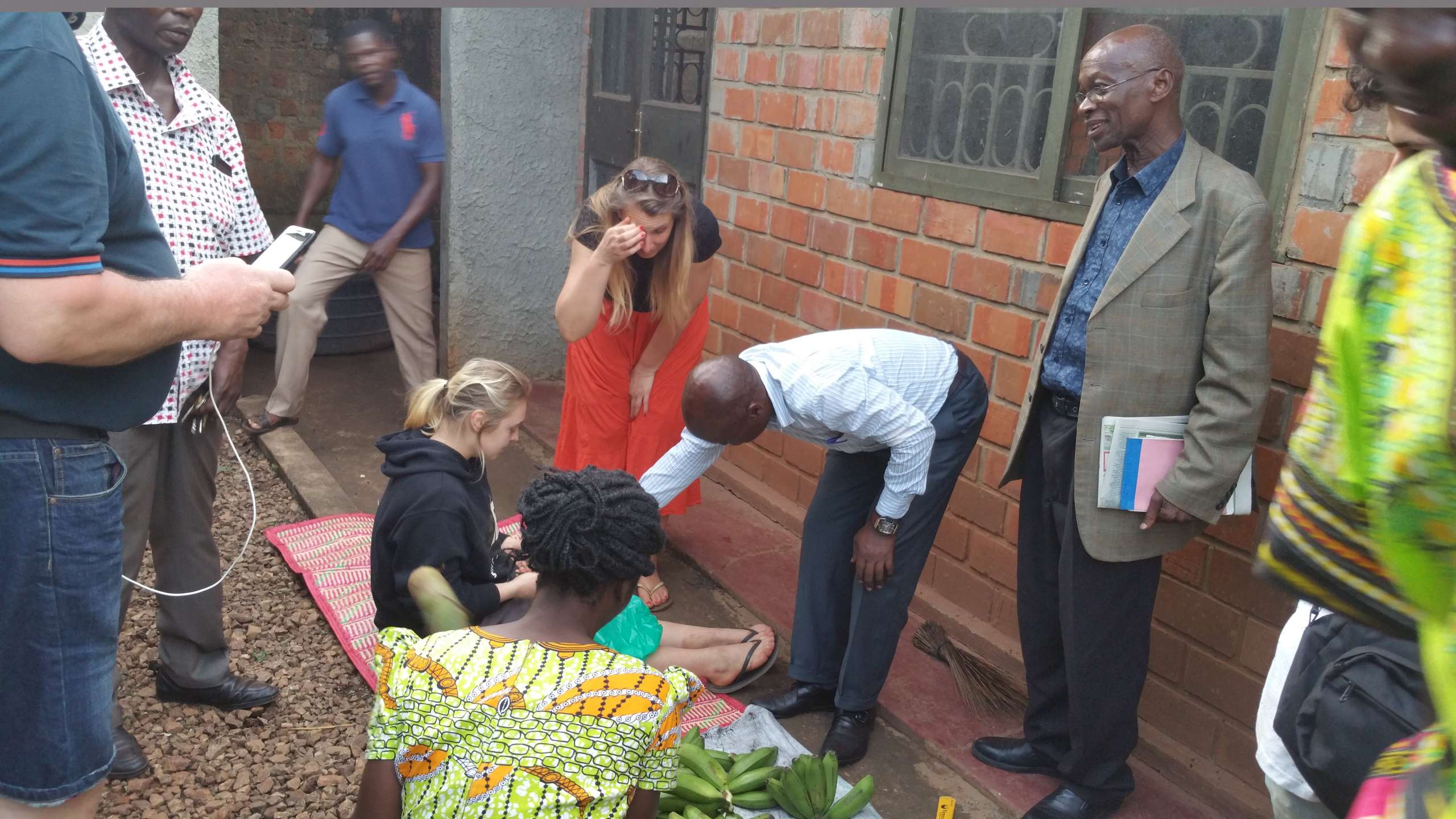 Family enjoying wildlife experience
